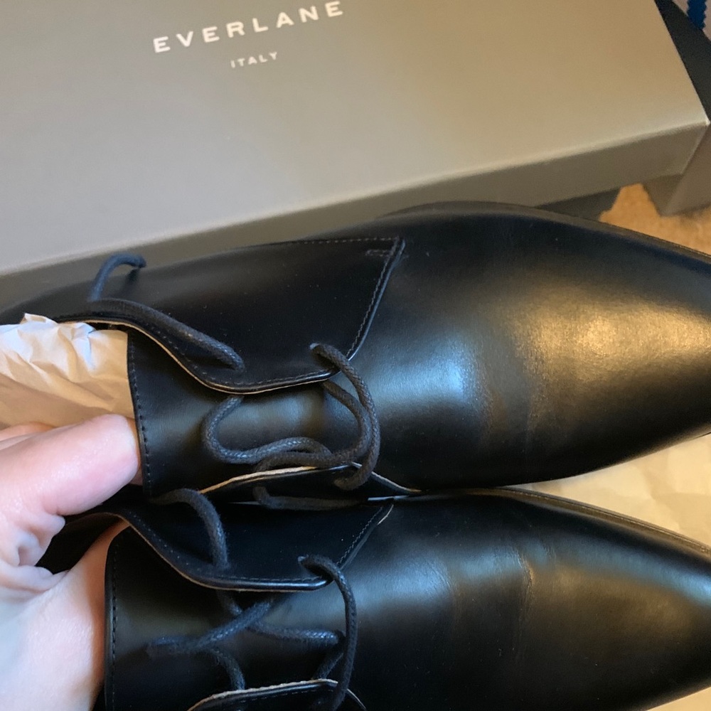 Everlane black Oxford loafers size 9